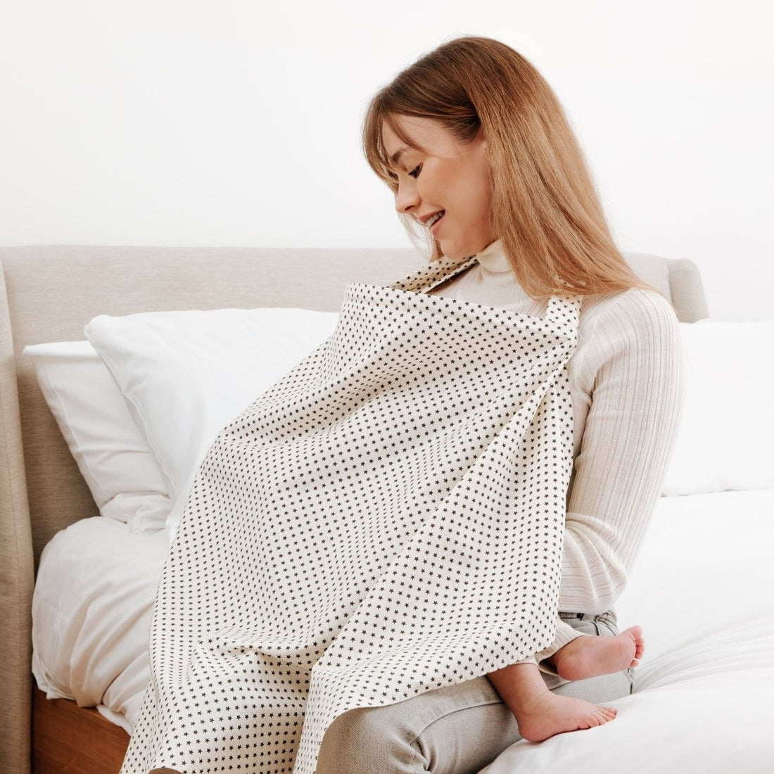Nurturing in Style: The Ultimate Breastfeeding Apron for Modern Moms - For Your Little One