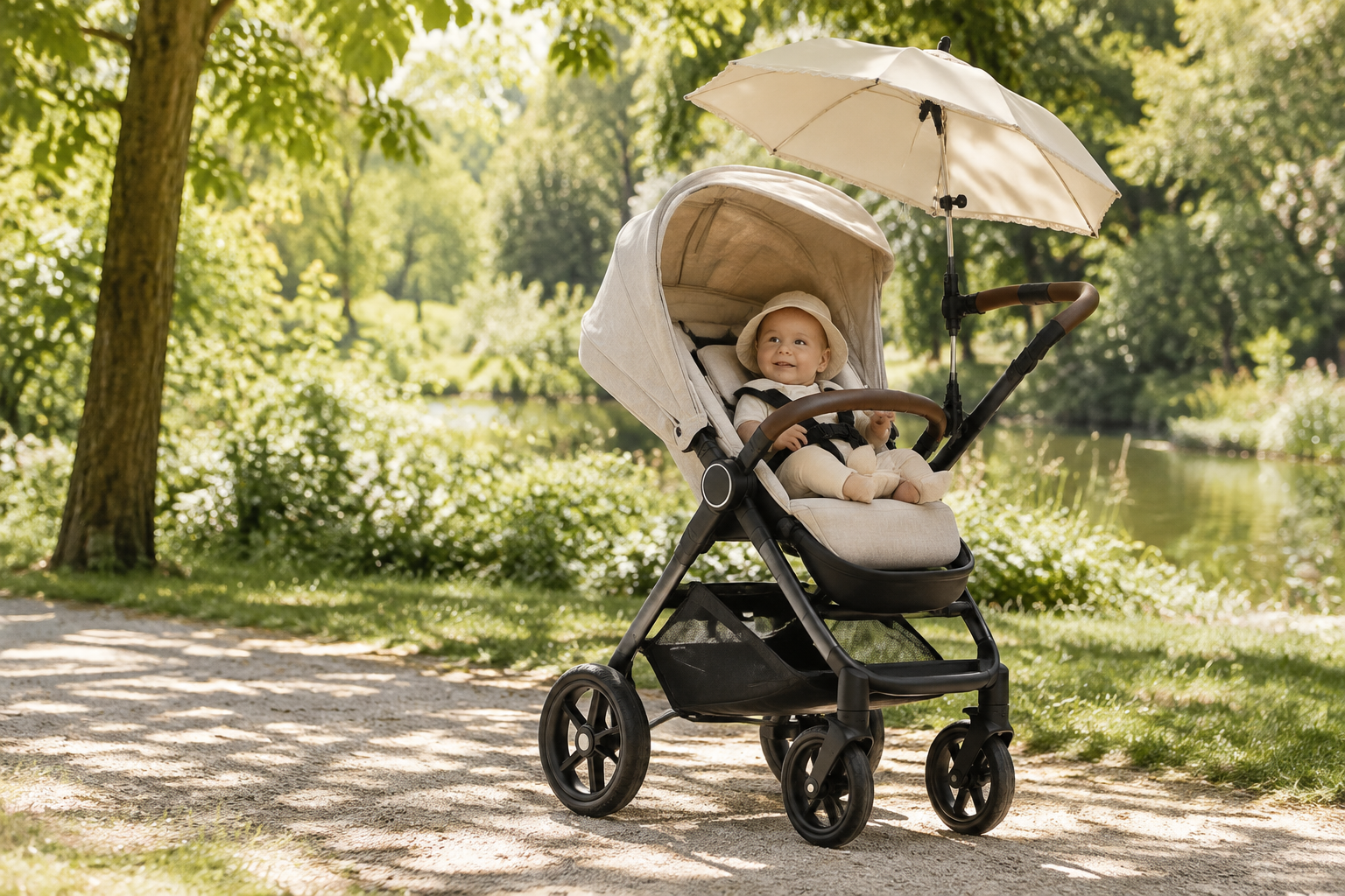 
                    Pushchair Parasols Buying Guide: Fit, Shade & Sun Safety
                  