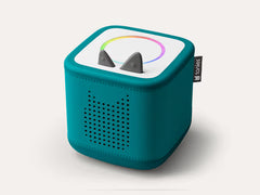 Toniebox 2 Starter Set in tropical teal with perforated speaker, gray ears and light ring