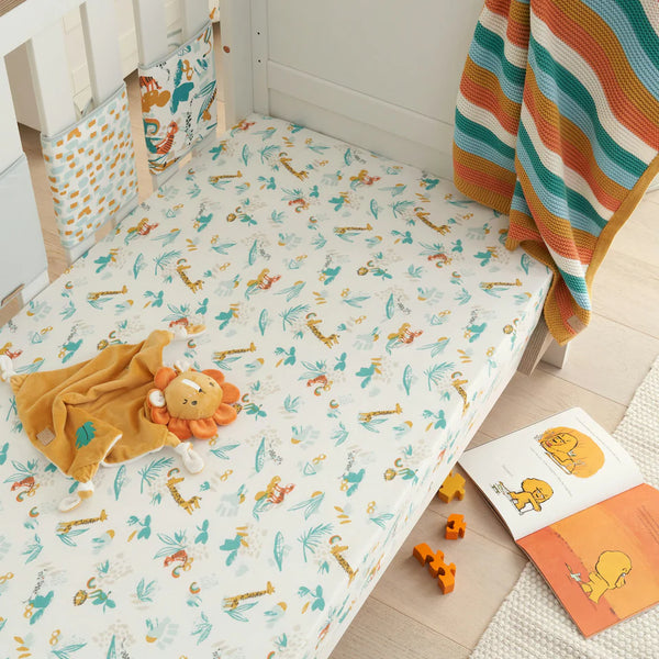 Tutti Bambini - Run wild Cot Bed sheets