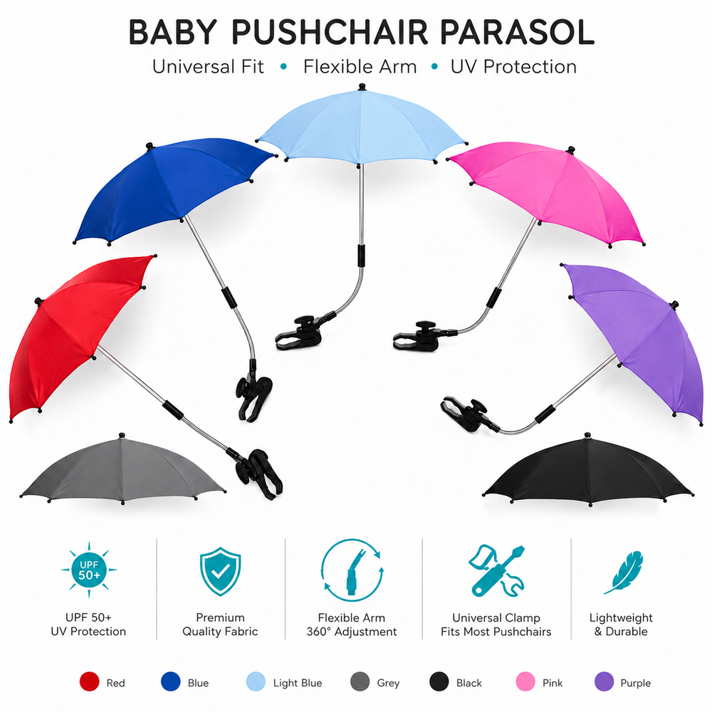 Baby Parasol / Umbrella Compatible With Chicco - Fits All Models