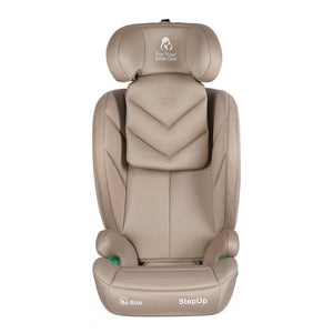 For Your Little One Stepup I-Size Isofix 2/3 Car Seat - Latte Beige (4-12 Years)
