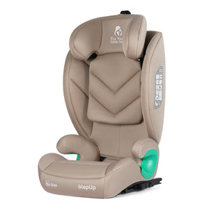 For Your Little One Stepup I-Size Isofix 2/3 Car Seat - Latte Beige (4-12 Years)
