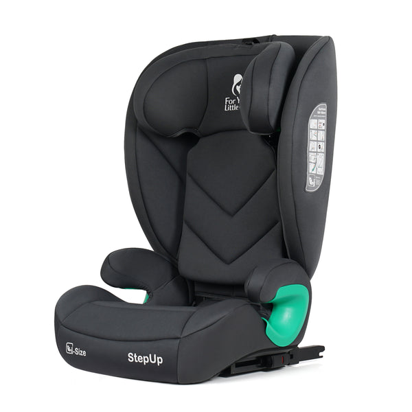 For Your Little One Stepup I-Size Isofix 2/3 Car Seat - Slate Mist (4-12 Years)