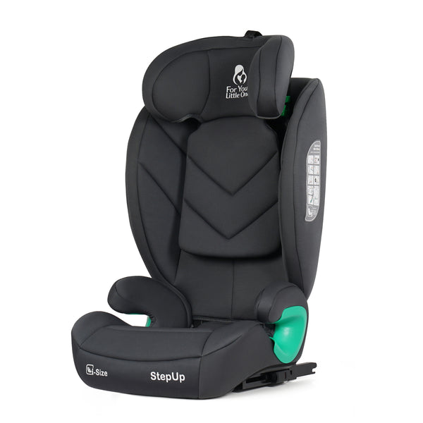 For Your Little One Stepup I-Size Isofix 2/3 Car Seat - Slate Mist (4-12 Years)
