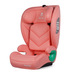 For Your Little One Stepup I-Size Belted 2/3 Car Seat - Blush Rose (4-12 Years)