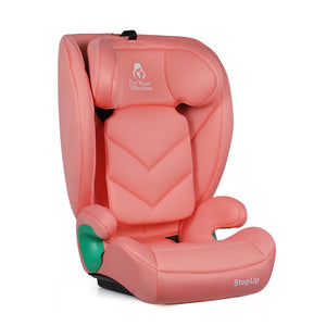 For Your Little One Stepup I-Size Belted 2/3 Car Seat - Blush Rose (4-12 Years)