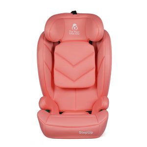 For Your Little One Stepup I-Size Belted 2/3 Car Seat - Blush Rose (4-12 Years)