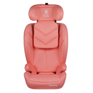 For Your Little One Stepup I-Size Belted 2/3 Car Seat - Blush Rose (4-12 Years)