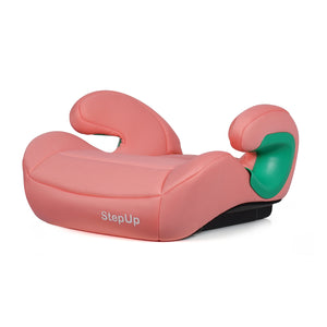 For Your Little One Stepup I-Size Belted 2/3 Car Seat - Blush Rose (4-12 Years)