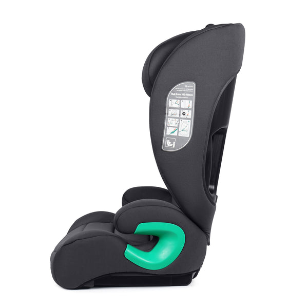 For Your Little One Stepup I-Size Belted 2/3 Car Seat - Midnight Black (4-12 Years)