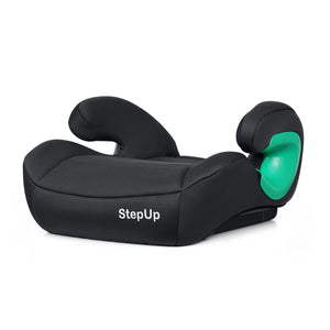For Your Little One Stepup I-Size Belted 2/3 Car Seat - Midnight Black (4-12 Years)