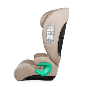 For Your Little One Stepup I-Size Belted 2/3 Car Seat - Latte Beige (4-12 Years)