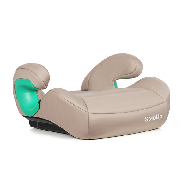For Your Little One Stepup I-Size Belted 2/3 Car Seat - Latte Beige (4-12 Years)