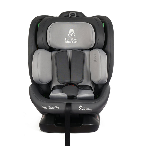 For Your Little One GrowWithMe 0/1/2/3 i-Size Car Seat - Slate Mist (Birth-12 Years)