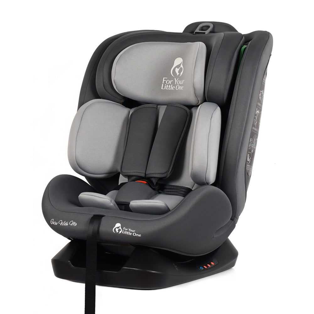 For Your Little One GrowWithMe 0/1/2/3 i-Size Car Seat - Slate Mist (Birth-12 Years)