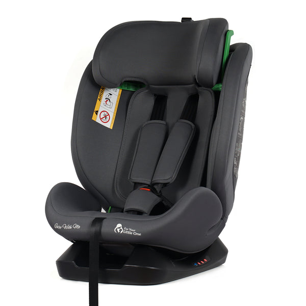 For Your Little One GrowWithMe 0/1/2/3 i-Size Car Seat - Slate Mist (Birth-12 Years)