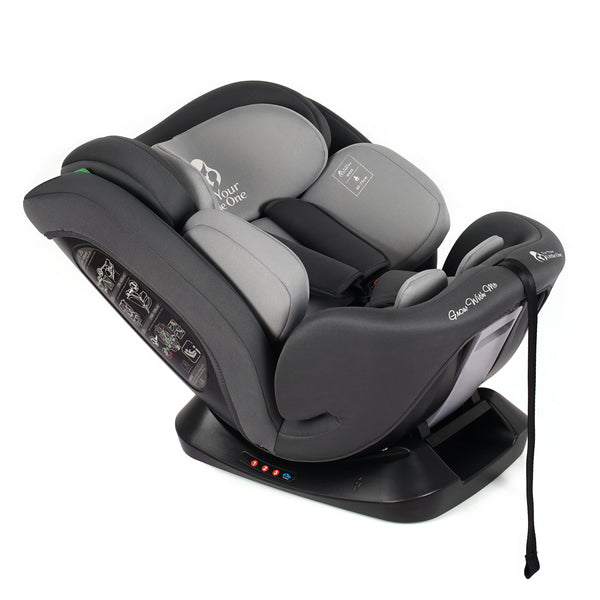 For Your Little One GrowWithMe 0/1/2/3 i-Size Car Seat - Slate Mist (Birth-12 Years)