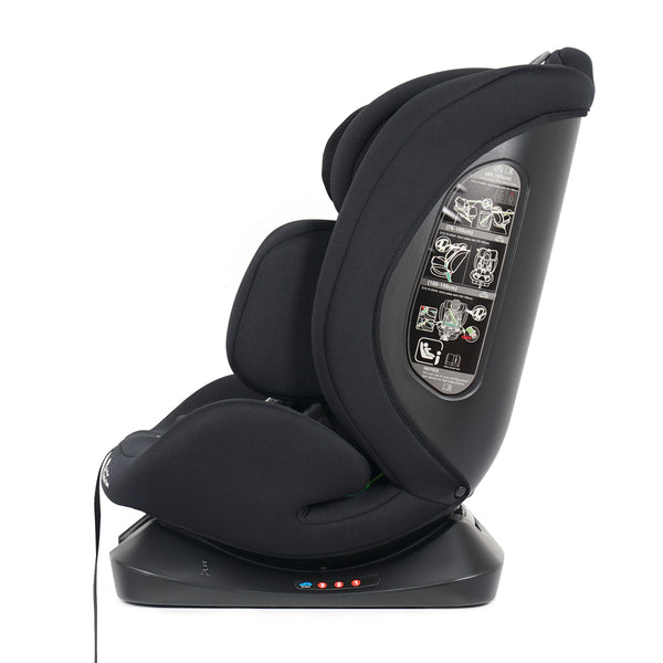 For Your Little One GrowWithMe 0/1/2/3 i-Size Car Seat - Midnight Black (Birth-12 Years)
