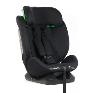For Your Little One GrowWithMe 0/1/2/3 i-Size Car Seat - Midnight Black (Birth-12 Years)