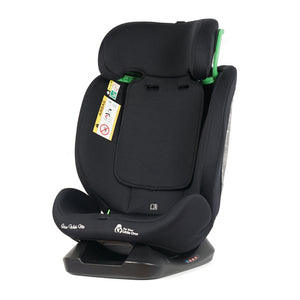 For Your Little One GrowWithMe 0/1/2/3 i-Size Car Seat - Midnight Black (Birth-12 Years)