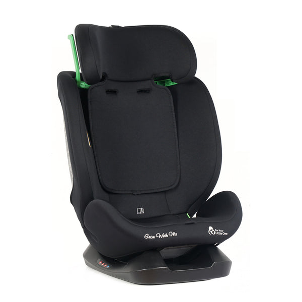 For Your Little One GrowWithMe 0/1/2/3 i-Size Car Seat - Midnight Black (Birth-12 Years)