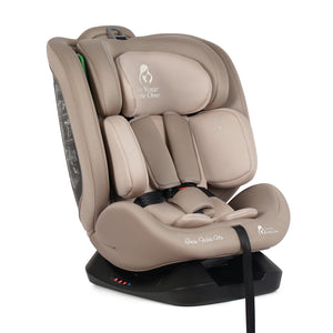 For Your Little One GrowWithMe 0/1/2/3 i-Size Car Seat - Latte Beige (Birth-12 Years)