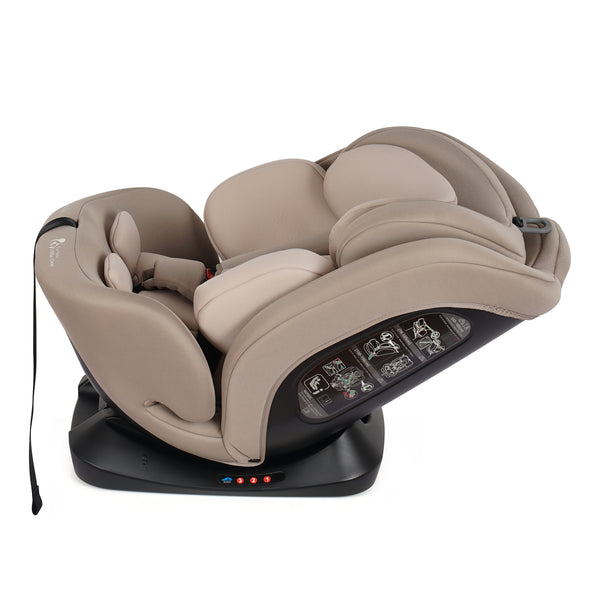 For Your Little One GrowWithMe 0/1/2/3 i-Size Car Seat - Latte Beige (Birth-12 Years)