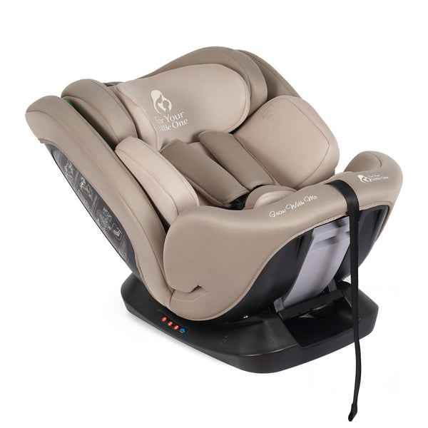 For Your Little One GrowWithMe 0/1/2/3 i-Size Car Seat - Latte Beige (Birth-12 Years)