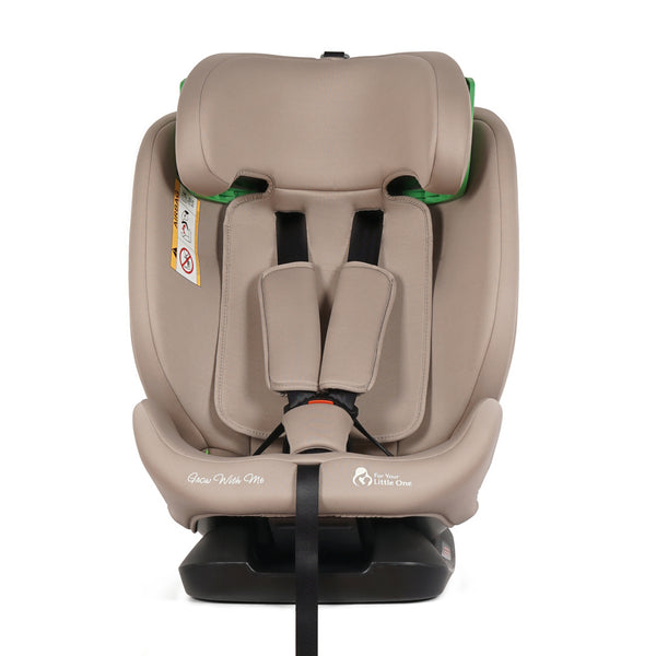 For Your Little One GrowWithMe 0/1/2/3 i-Size Car Seat - Latte Beige (Birth-12 Years)