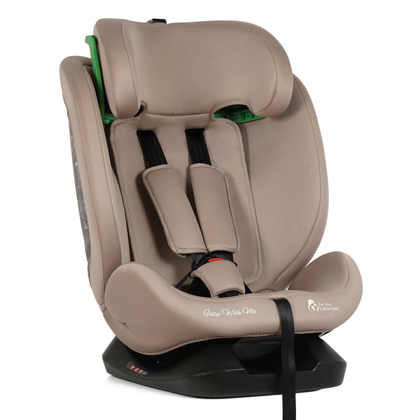 For Your Little One GrowWithMe 0/1/2/3 i-Size Car Seat - Latte Beige (Birth-12 Years)