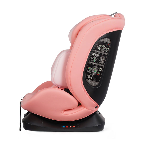For Your Little One GrowWithMe 0/1/2/3 i-Size Car Seat - Blush Rose (Birth-12 Years)