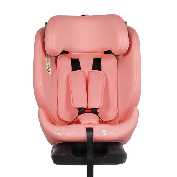 For Your Little One GrowWithMe 0/1/2/3 i-Size Car Seat - Blush Rose (Birth-12 Years)