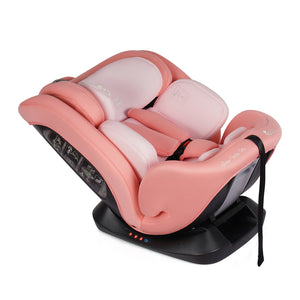 For Your Little One GrowWithMe 0/1/2/3 i-Size Car Seat - Blush Rose (Birth-12 Years)