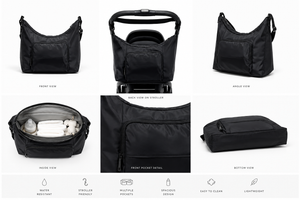 For Your Little One Qubi Mommy Changing Bag - Black