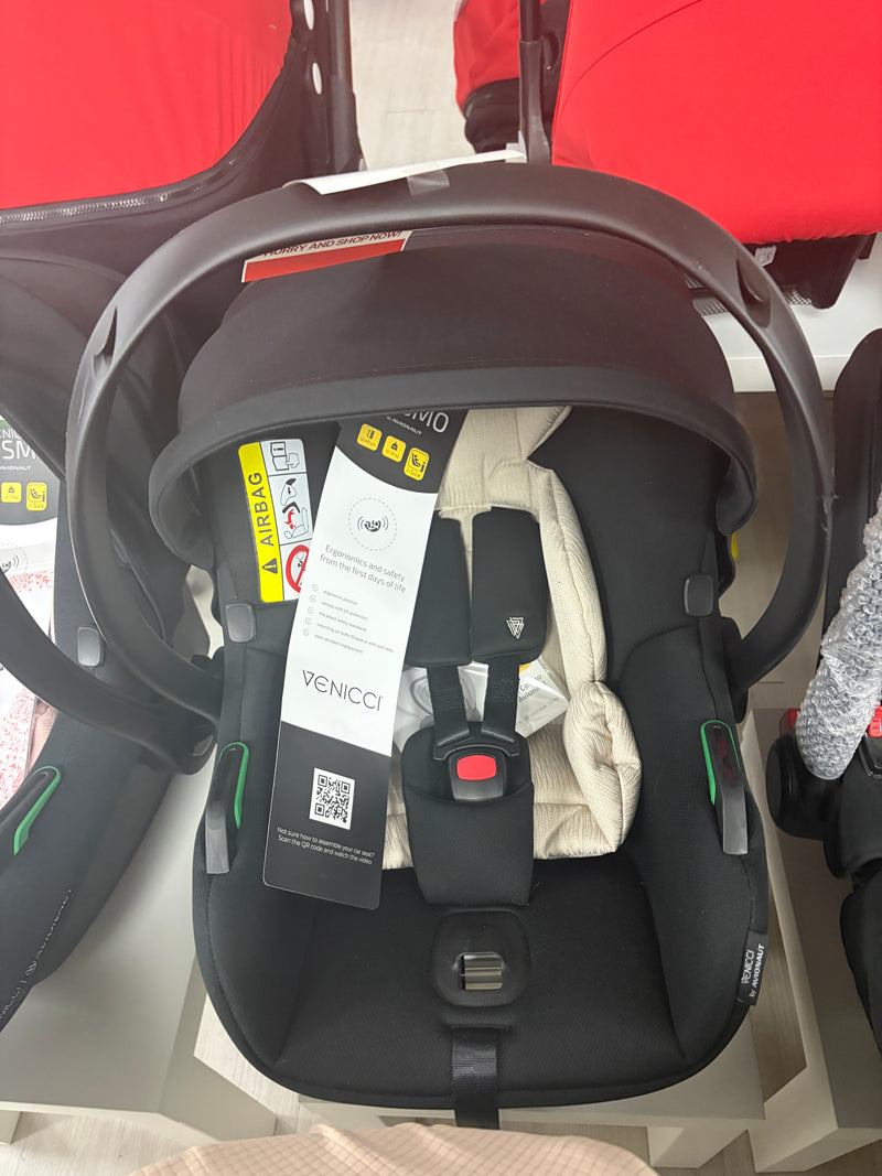 Venicci Cosmo Newborn Car Seat - Beige Clearance