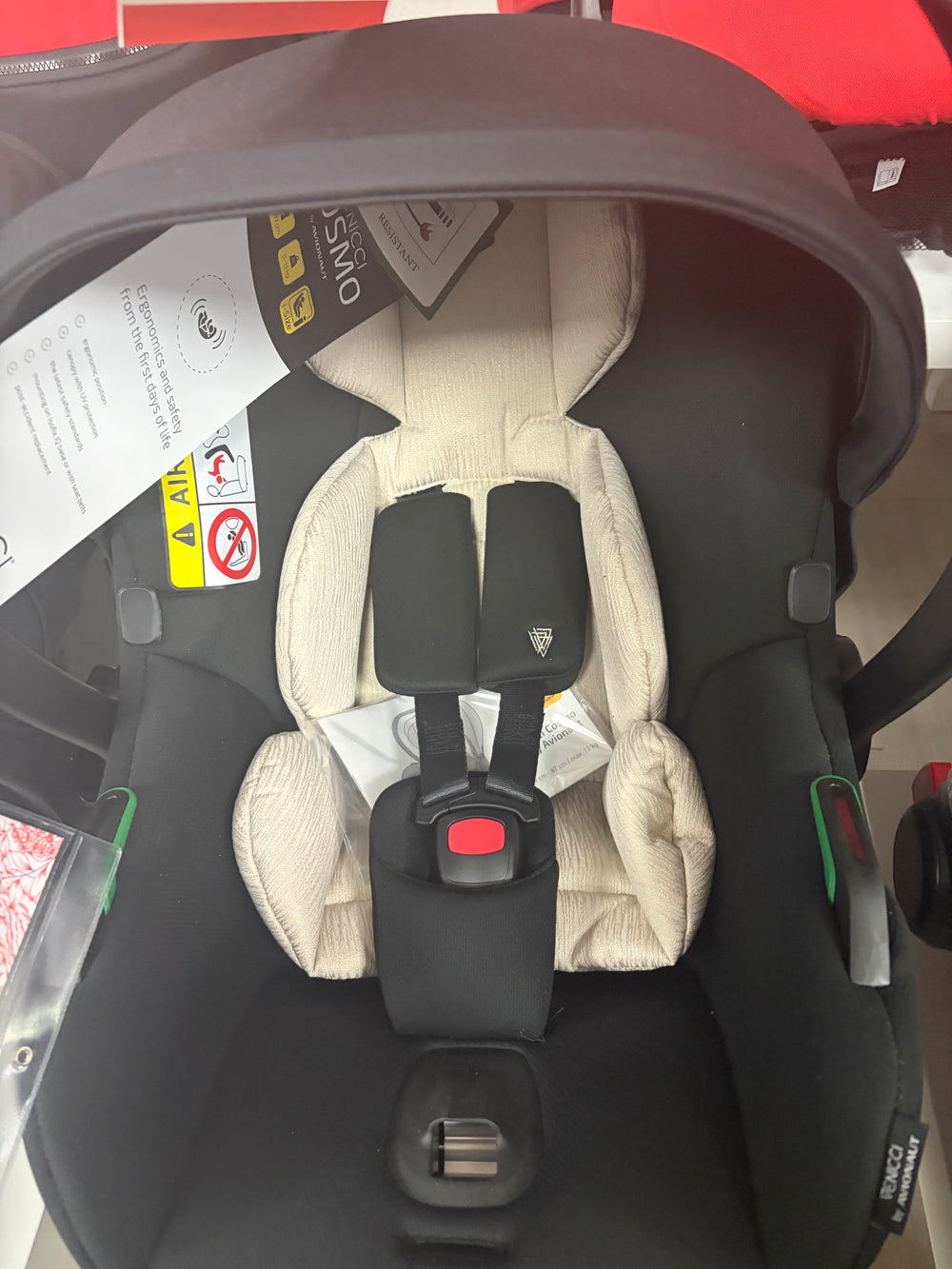 Venicci Cosmo Newborn Car Seat - Beige Clearance