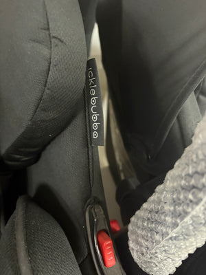 Ickle Bubba Stomp Newborn Car Seat Birth + Black - Clearance