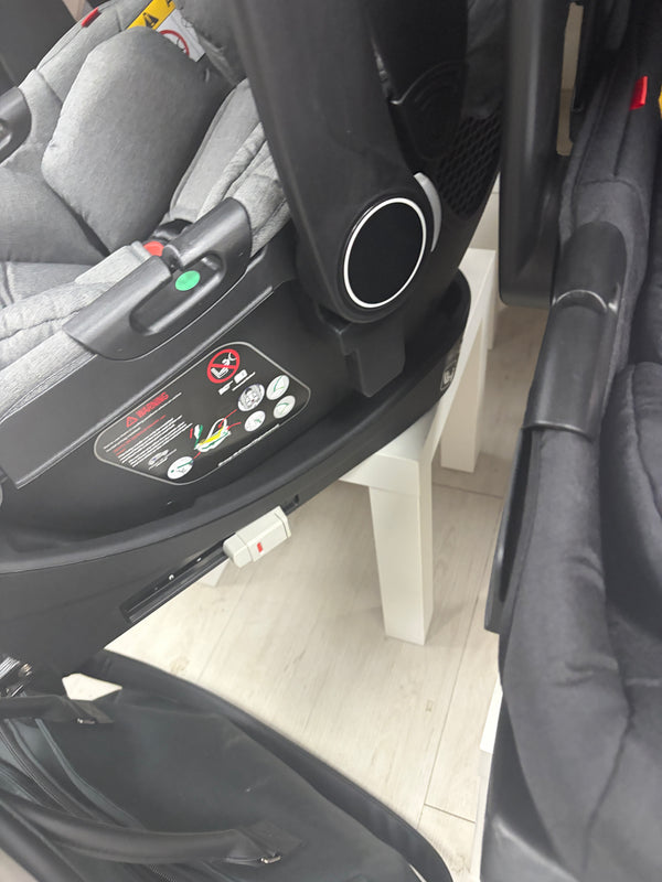 For Your Little One Lite Newborn Car Seat And Isofix Base I-Size - Grey Slate Clearance