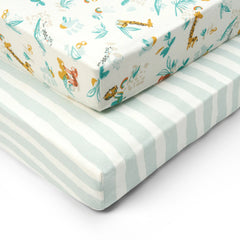 Tutti Bambini - Run wild Cot Bed sheets