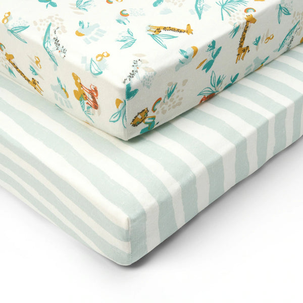 Tutti Bambini - Run wild Cot Bed sheets
