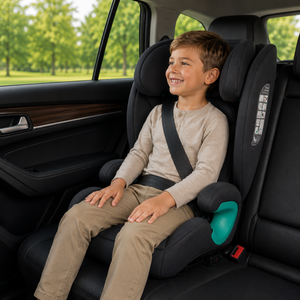 For Your Little One Stepup I-Size Belted 2/3 Car Seat - Slate Mist (4-12 Years)