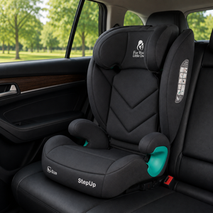 For Your Little One Stepup I-Size Belted 2/3 Car Seat - Slate Mist (4-12 Years)