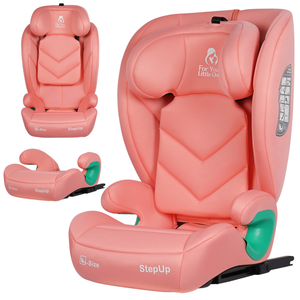 For Your Little One Stepup I-Size Isofix 2/3 Car Seat - Blush Rose (4-12 Years)