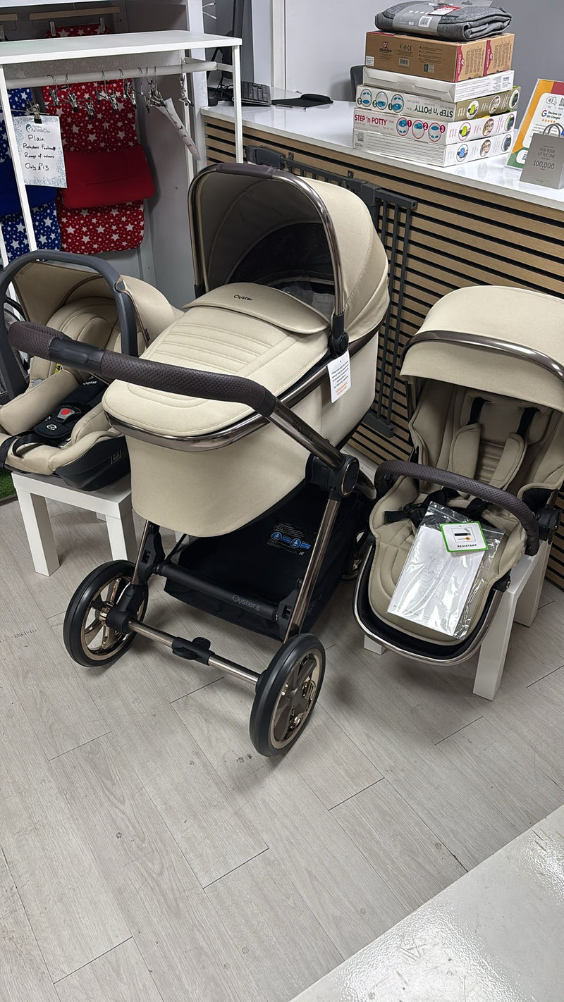 Oyster 4 in Buttermilk - Essential Bundle - Showroom Display Model