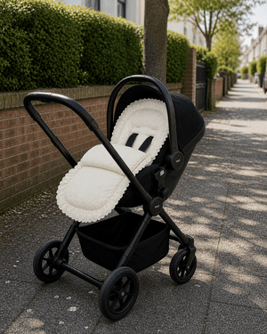 Broderie Anglaise Car Seat Footmuff / Cosy Toes Compatible with Egg - For Your Little One