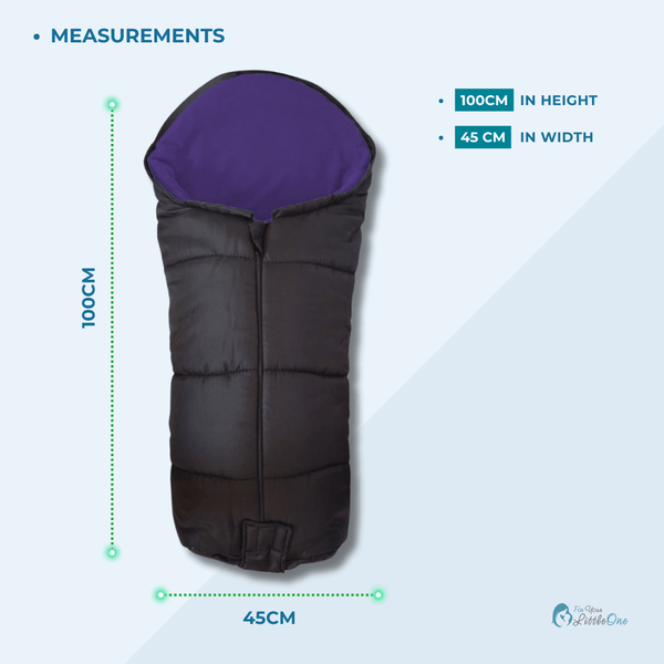 Deluxe Footmuff / Cosy Toes Compatible with Zooper - For Your Little One