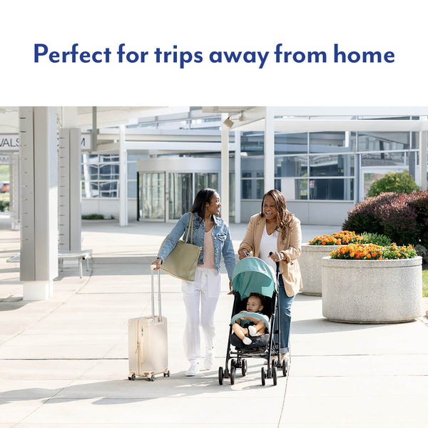 TraveLite™ Lightweight Stroller - Black/Grey - Clearance