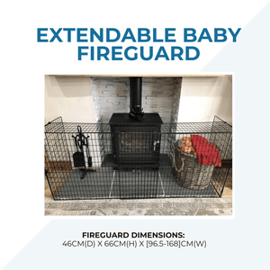 Extendable Baby Fireguard - For Your Little One