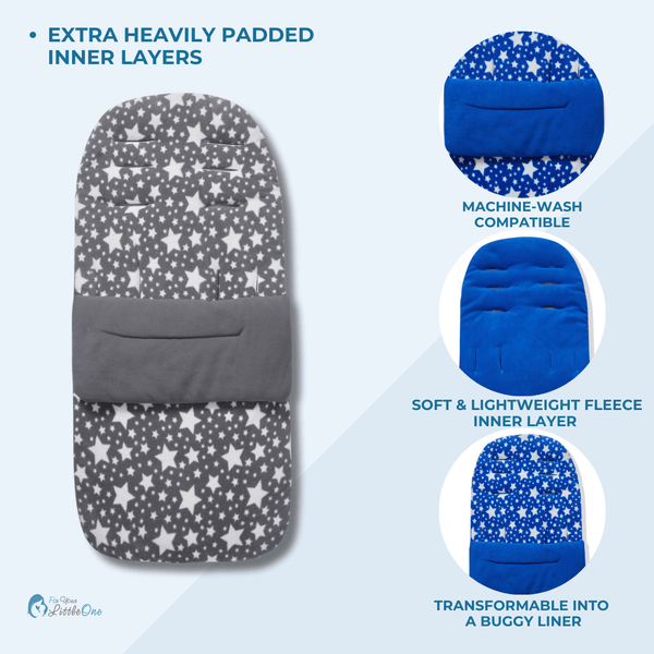 Fleece Footmuff / Cosy Toes Compatible With Puggle - For Your Little One